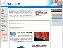 Tablet Screenshot of agsd.org.uk